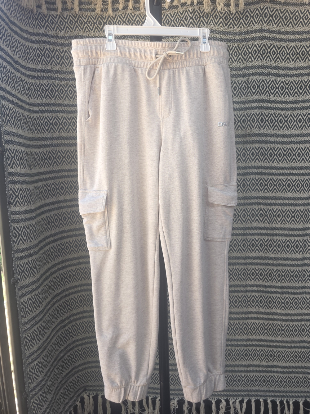 DKNY Cargo Joggers - Cream